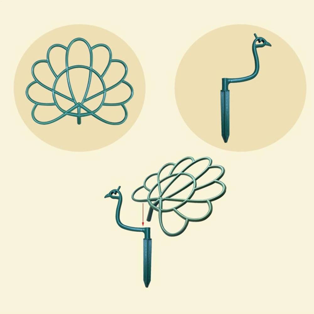 Pour plantes-Supports pour plantes-Support de fraises en forme d'oiseau pour jardin et extérieur-Living123 - Image 5