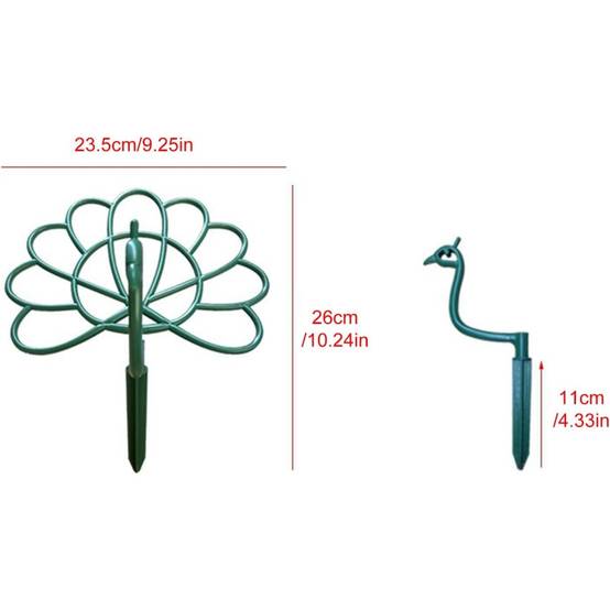 Pour plantes-Supports pour plantes-Support de fraises en forme d'oiseau pour jardin et extérieur-Living123 - Image 4
