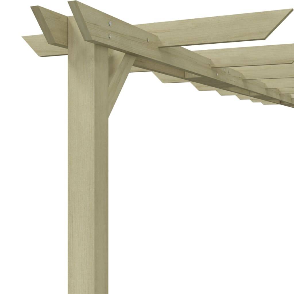 ComfortXL - Pergola Jardin Pin Imprégné 360x200x60cm Support Plantes Grimpantes - ComfortXL Outdoor Living - Image 4