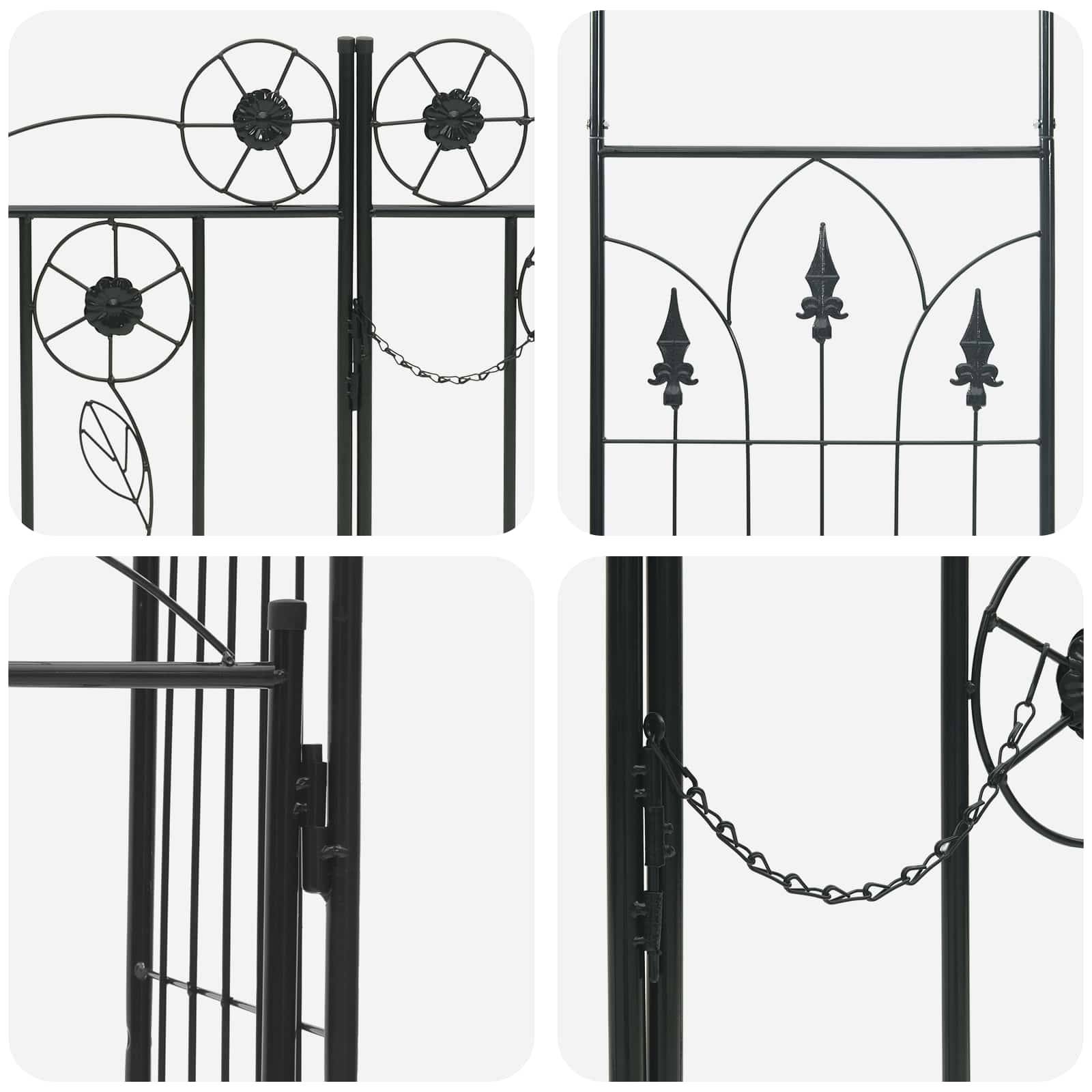 ComfortXL - Pergola Jardin Pin Imprégné 360x200x60cm Support Plantes Grimpantes - ComfortXL Outdoor Living - Image 9