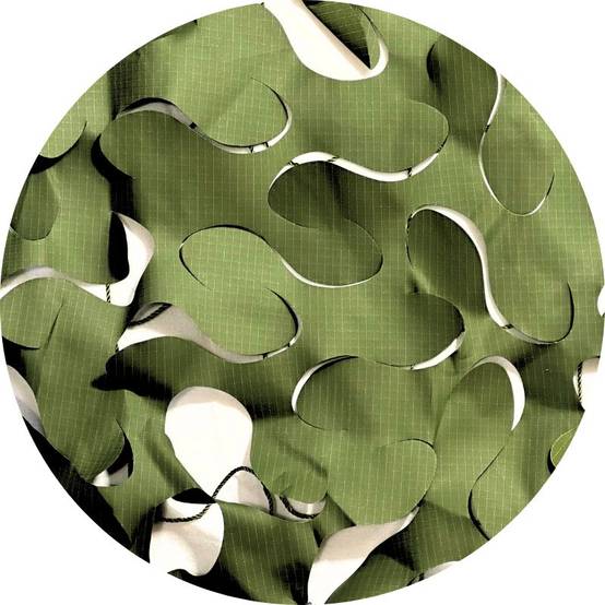 Filet de camouflage renforcé vert / 5x5 - Image 2