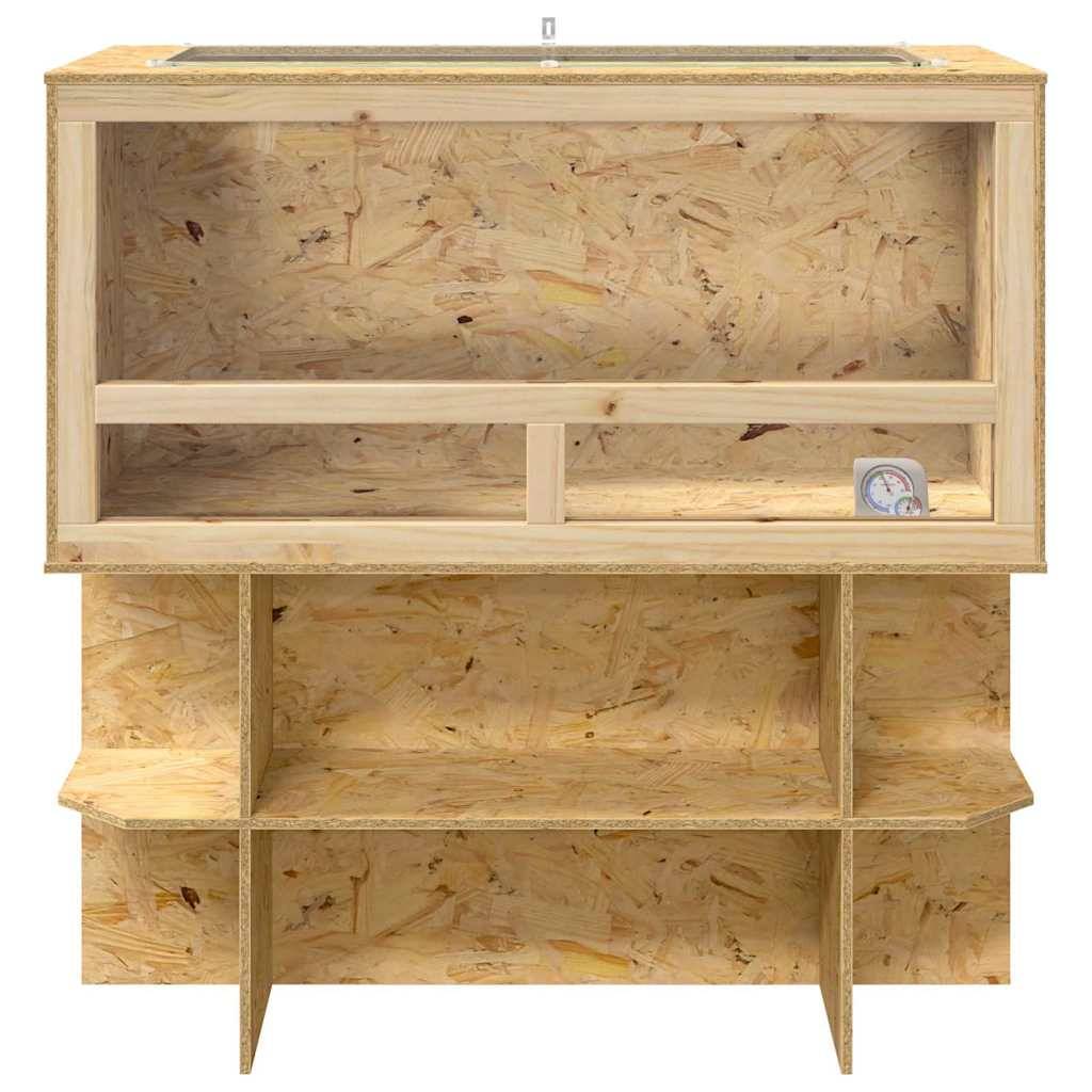 Vidaxl - Terrarium Marron 100 x 50 x 100 cm OSB vidaXL 3397884 - Image 9