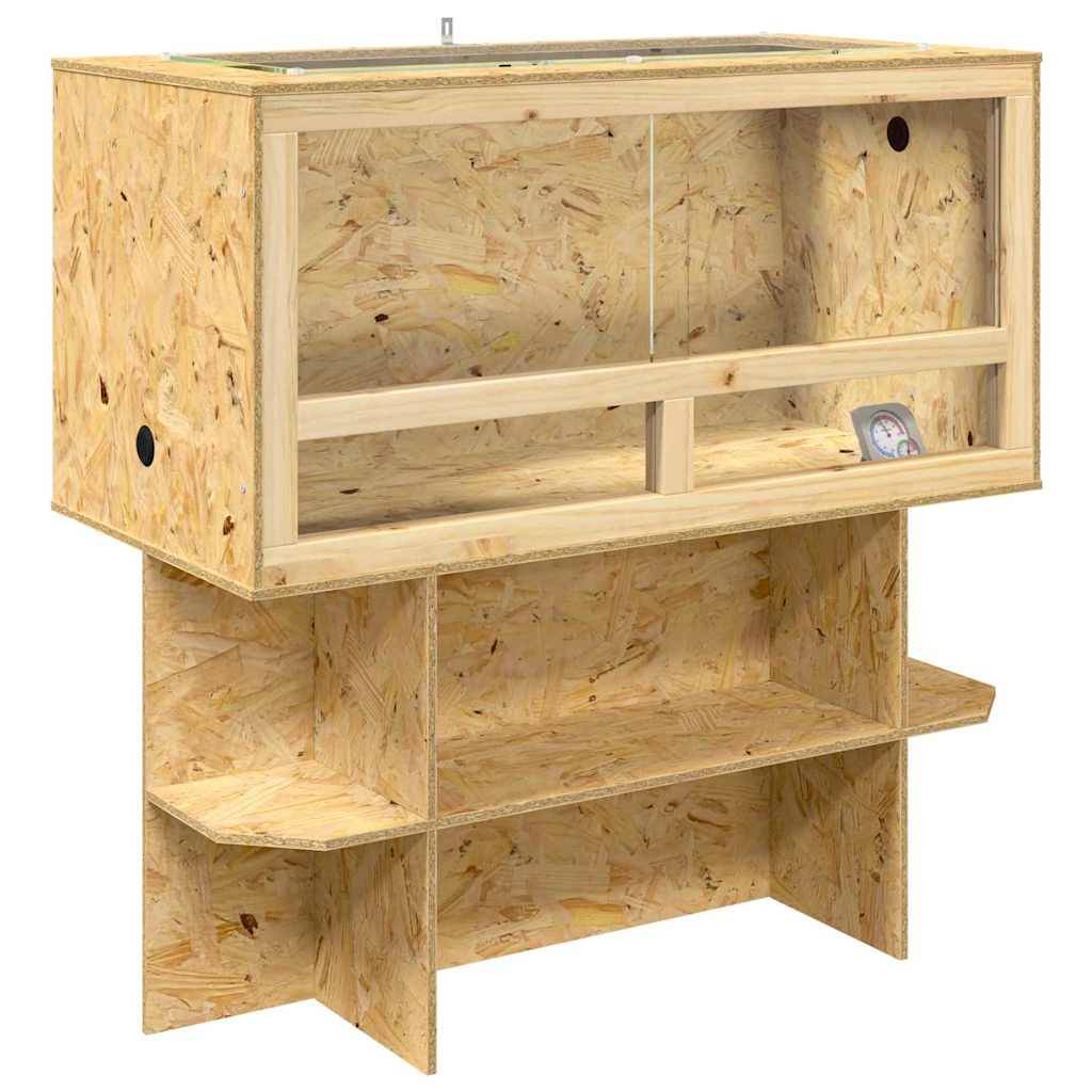Vidaxl - Terrarium Marron 100 x 50 x 100 cm OSB vidaXL 3397884 - Image 2