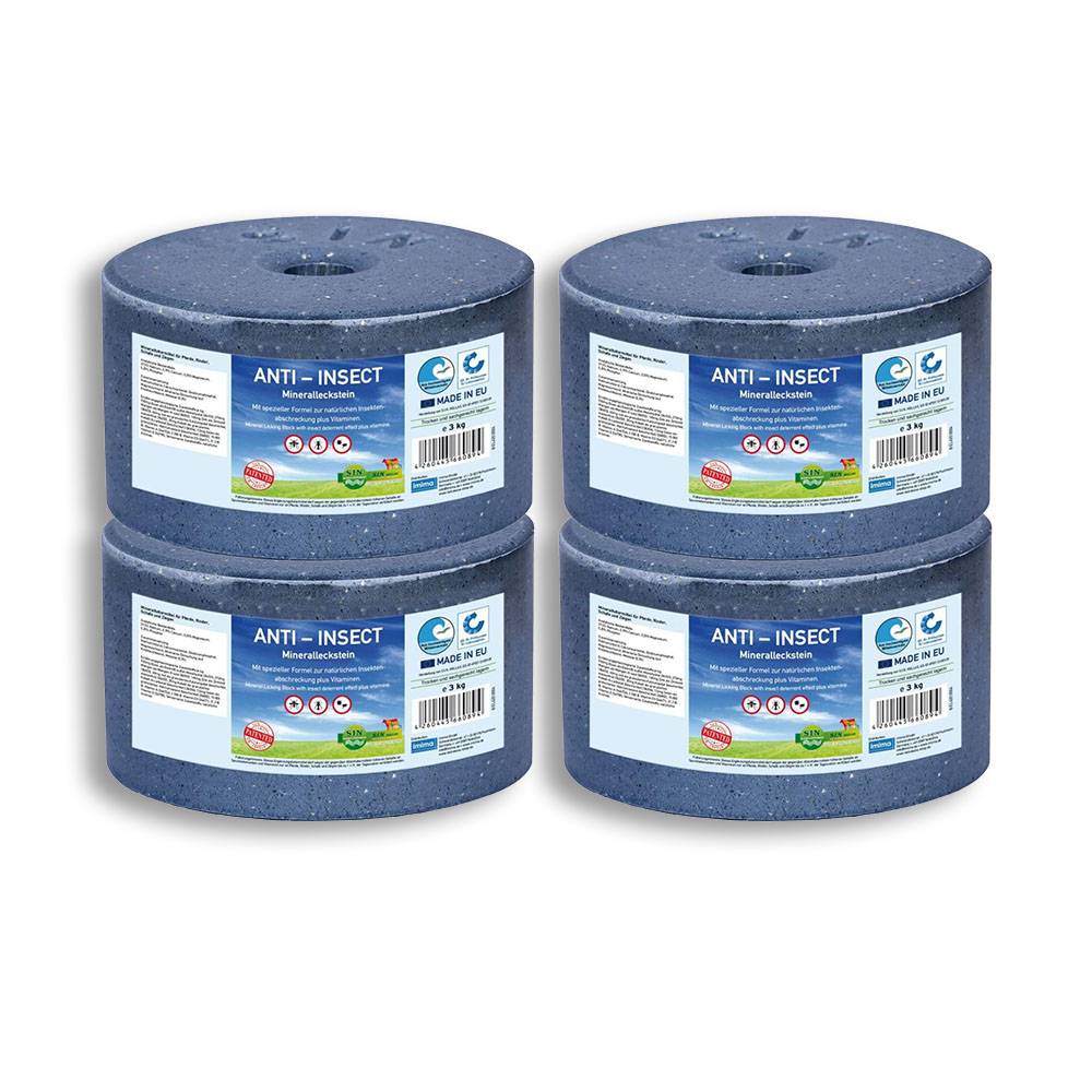 4 pierres à lécher anti-insectes de 3 kg IMIMA - Image 2