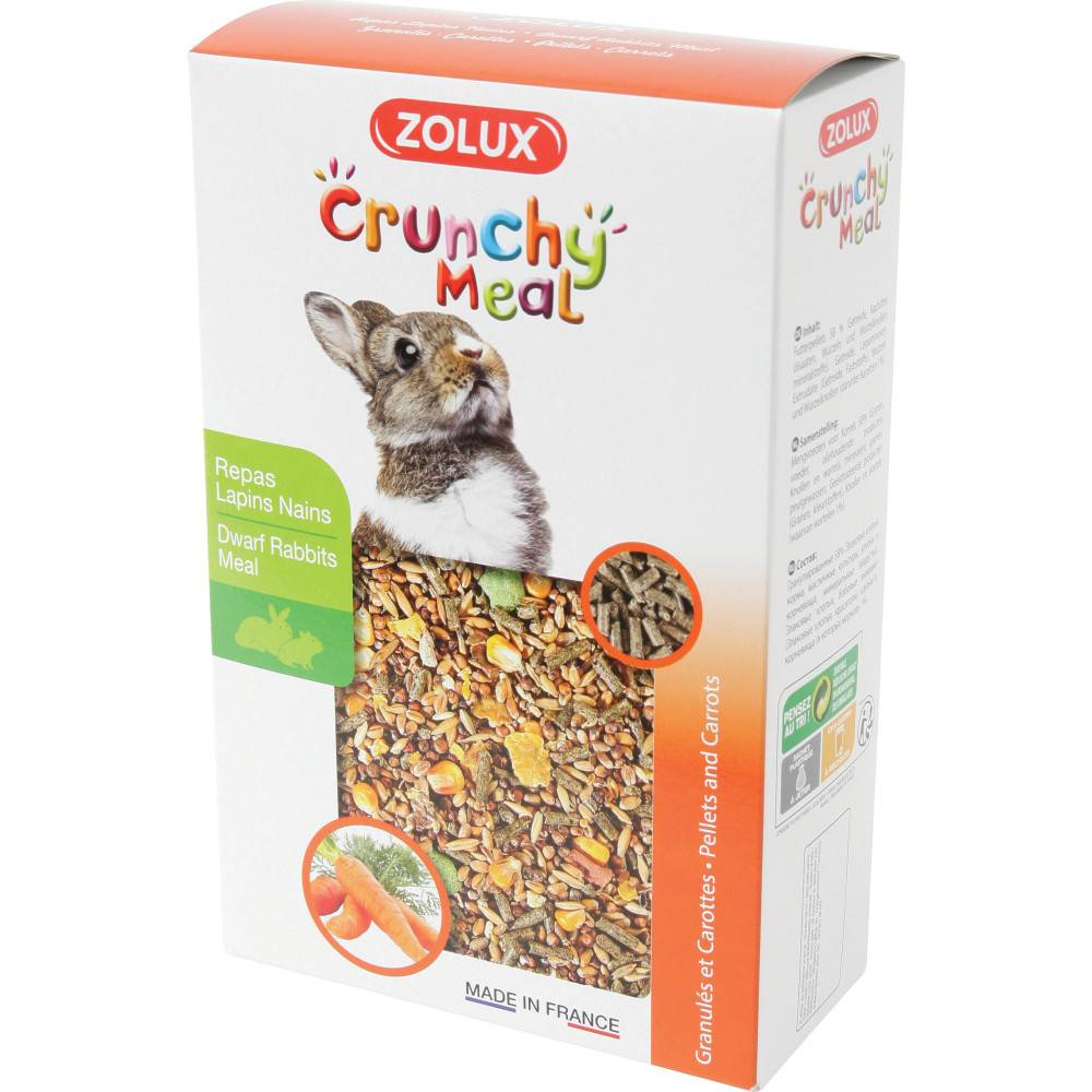 Zolux - zolux - Aliment composé pour Lapins Nains 800 g - Image 1