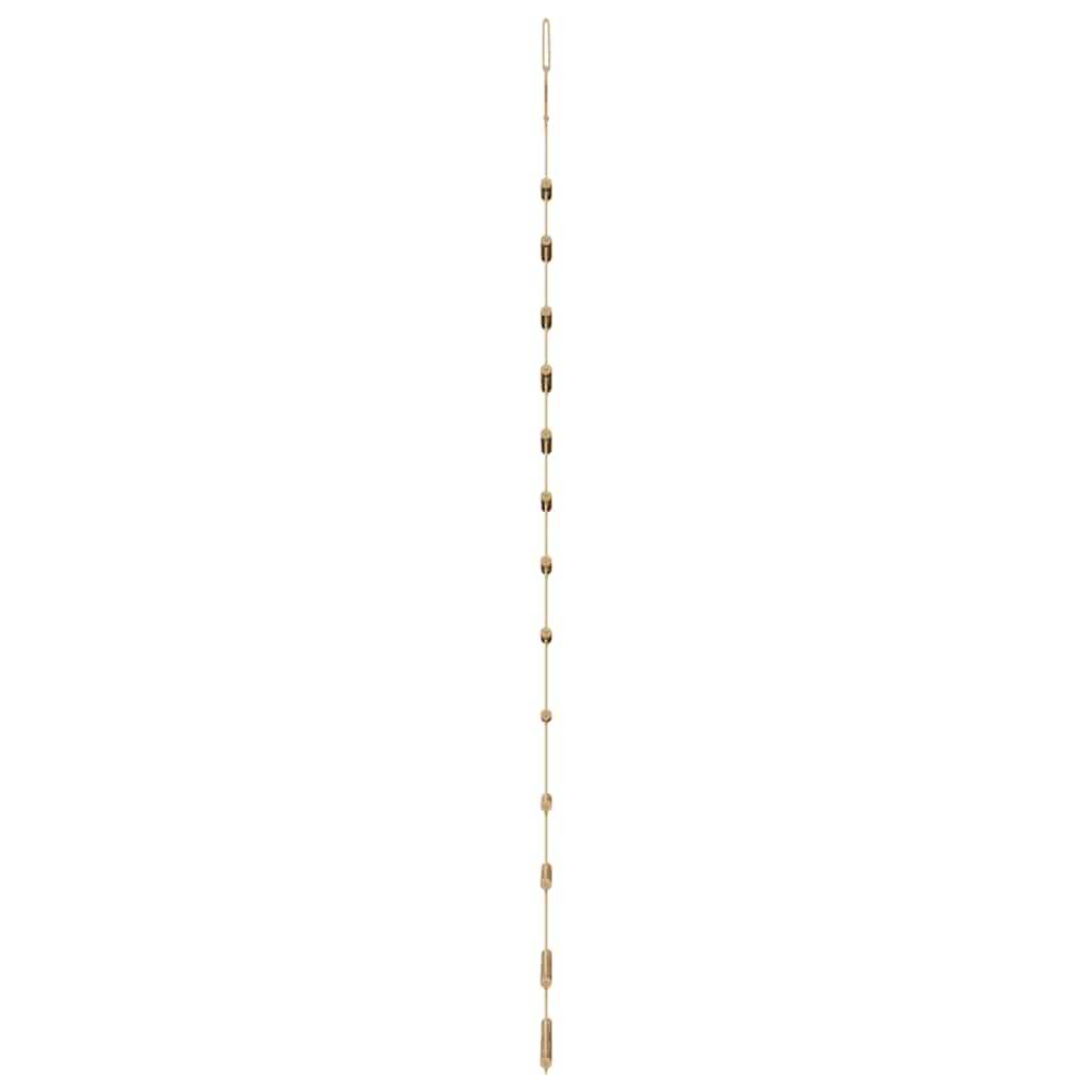 Grand Sapin de Noël Mural Suspendu en Bois Naturel Décoration Rustique 180 cm – ComfortXL Outdoor Living - Image 5