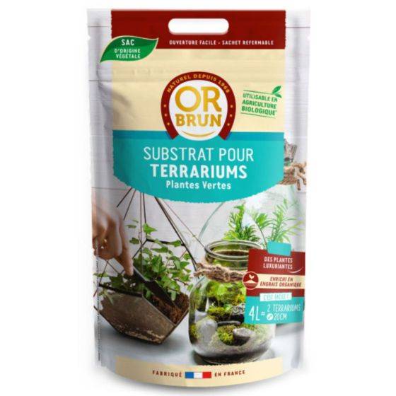 Or Brun - Or brun - Terreau pour terrarium - 4L - Image 1