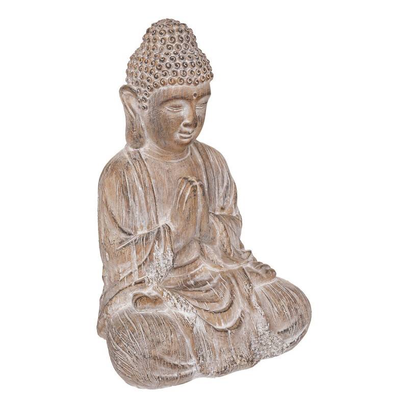 Statue Bouddha effet brossé H45 Atmosphera - Image 1