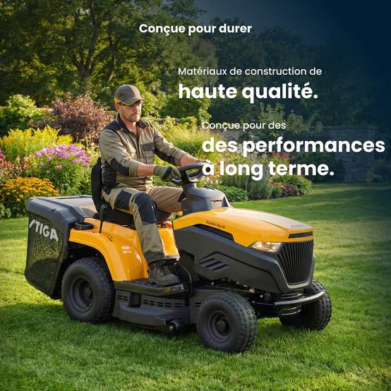 Stiga - Estate 384 M a: Tracteur Tondeuse Thermique, 84 cm, 200 L – Pour Pelouses Jusqu'à 3500 m² -STIGA - Image 5