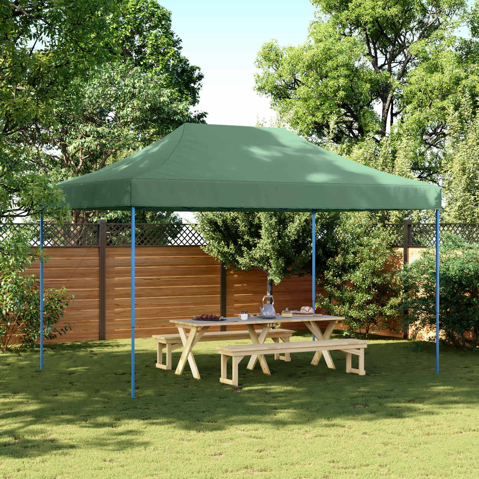 Prolenta Premium - Pergola acier vert 440 x 292 x 315 cm - Prolenta premium p383.1 - Image 2