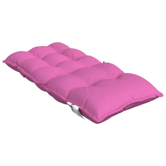 Lot de 6 Coussins Fauteuil de Jardin Dossier Bas Tissu Oxford Confortable Rose 100x50x7cm – ComfortXL Outdoor Living - Image 6
