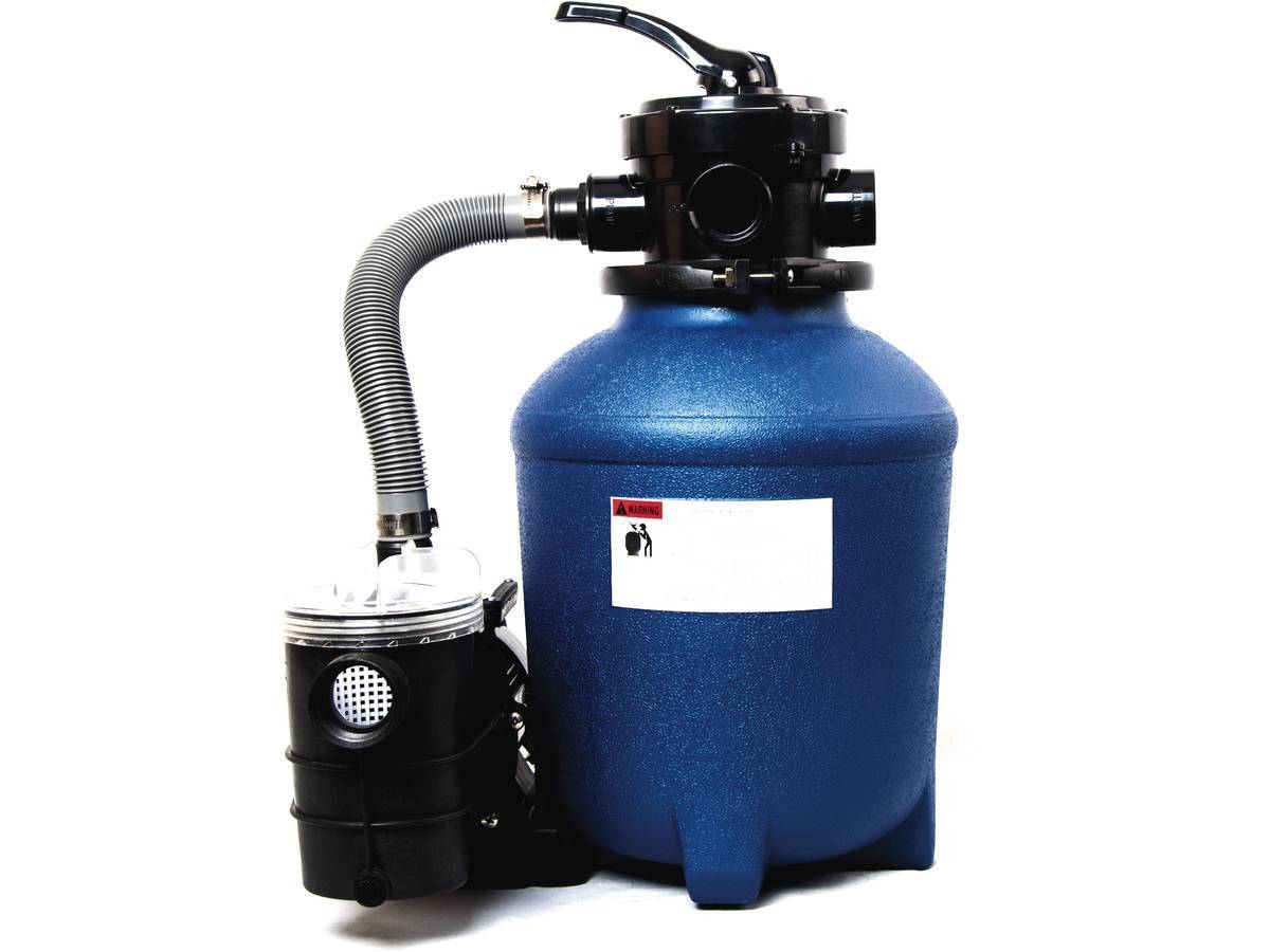 Groupe De Filtration à Sable Complet - 5.7m³/h -habitat Et Jardin