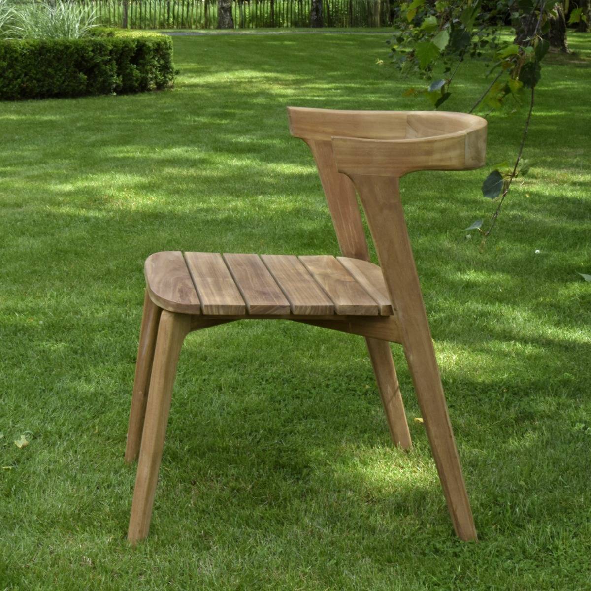 Chaise de jardin en teck massif Rumba - TECK'Attitude - Image 3
