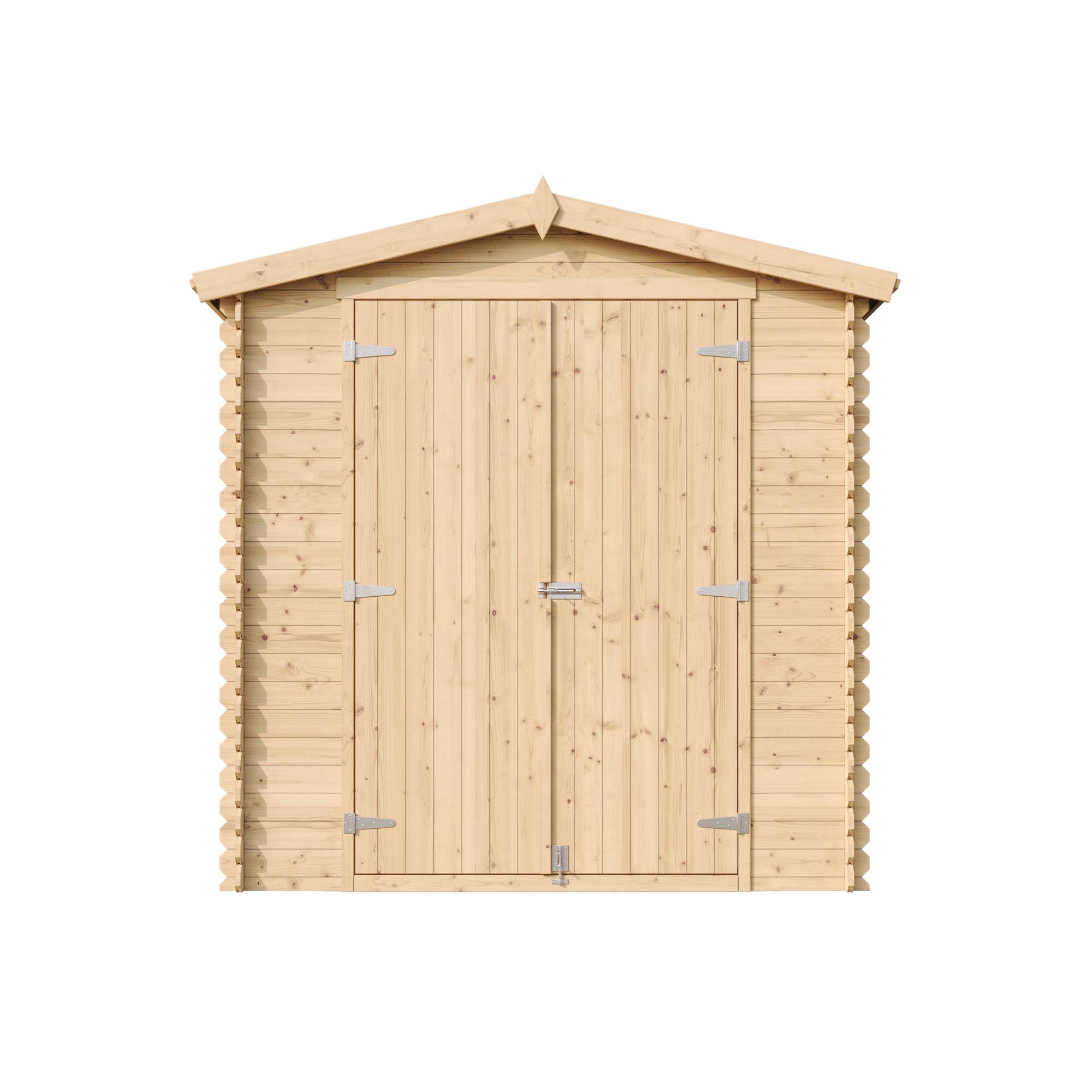 Timbela - Abri de Jardin en Bois - 206x216xH218 cm / 3,53 m² - 19 mm d’épaisseur - Timbela M311C1 - Image 2