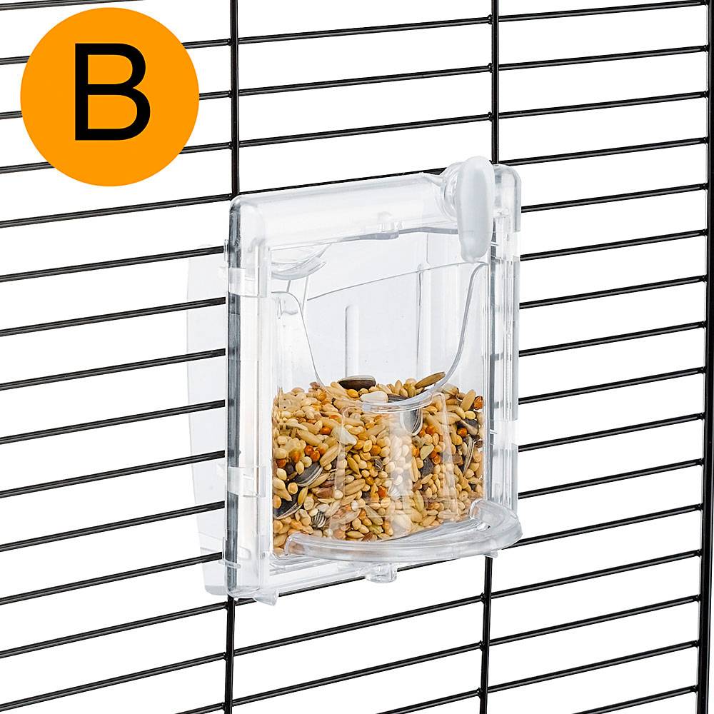 Ferplast - Accessoires pour cages à oiseaux Ferplast BRAVA 2 plastique mangeoire rotative - Image 3
