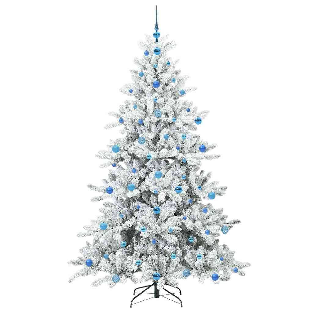 Vidaxl - Sapin de Noël Artificiel à Branches Articulées Blanc 210 cm vidaXL 3397738 - Image 5