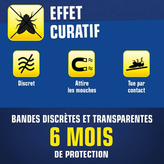 Adhésif Anti-mouches Fleur Kapo Piège Discret Et Efficace - Kpro - Image 3