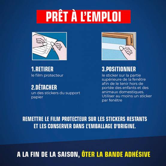 Adhésif Anti-mouches Fleur Kapo Piège Discret Et Efficace - Kpro - Image 4