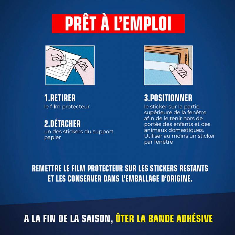 Adhésif Anti-mouches Fleur Kapo Piège Discret Et Efficace - Kpro - Image 4