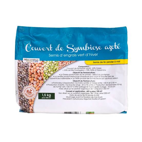Autre - Semis d'Engrais Vert d'Hiver - Permaculture Fertile® (Sac de 1,5kg) - Image 4