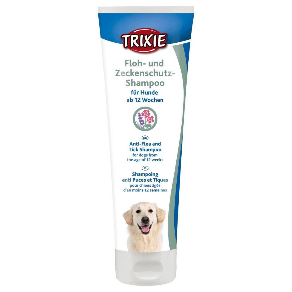 Trixie - Shampoing antipuces et tiques pour chiens 250 ml - Image 1