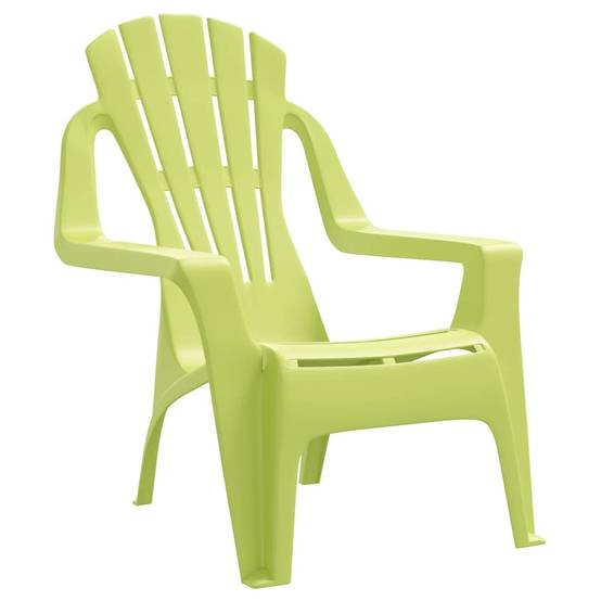 PANGIVO - Chaises de jardin pour enfants vert 37 x 34 x 44 cm PP - PANGIVO - Image 3