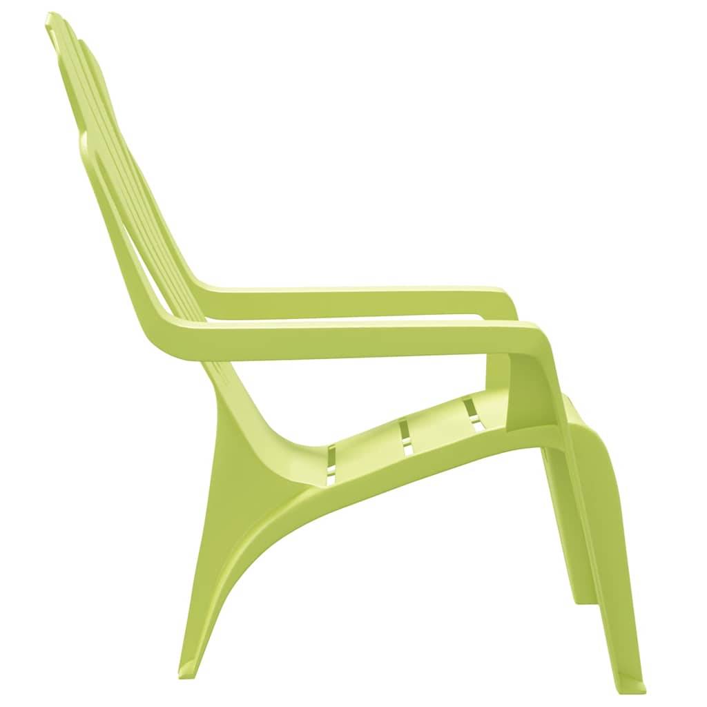 PANGIVO - Chaises de jardin pour enfants vert 37 x 34 x 44 cm PP - PANGIVO - Image 5