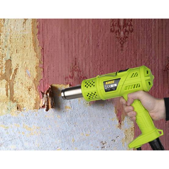 Désherbeur thermique 2000W 3en1 Economique Brule herbes Canne et pistolet + 5 Embouts KZ GARDEN - Image 5