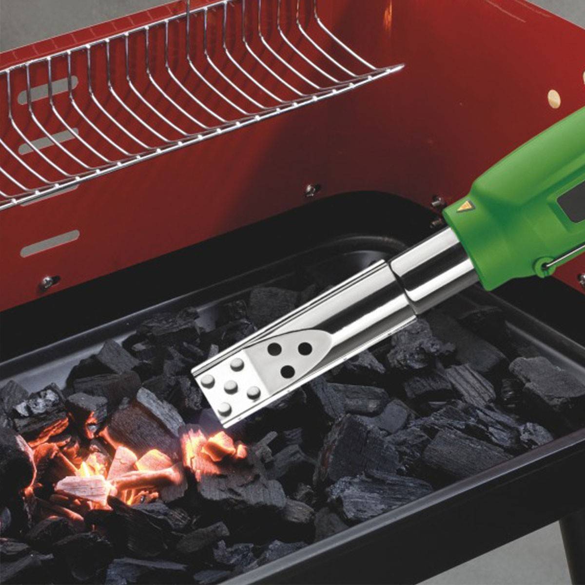 Désherbeur thermique 2000W 3en1 Economique Brule herbes Canne et pistolet + 5 Embouts KZ GARDEN - Image 6