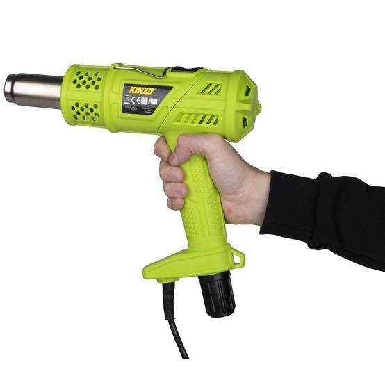 Désherbeur thermique 2000W 3en1 Economique Brule herbes Canne et pistolet + 5 Embouts KZ GARDEN - Image 4