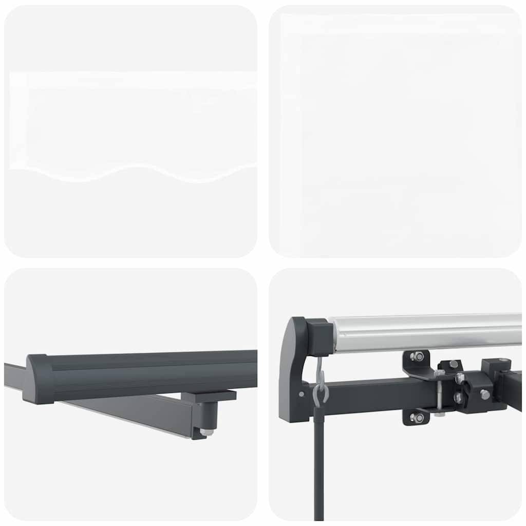 PANGIVO - Store rétractable blanc tissu 400 x 300 cm - PANGIVO - Image 8