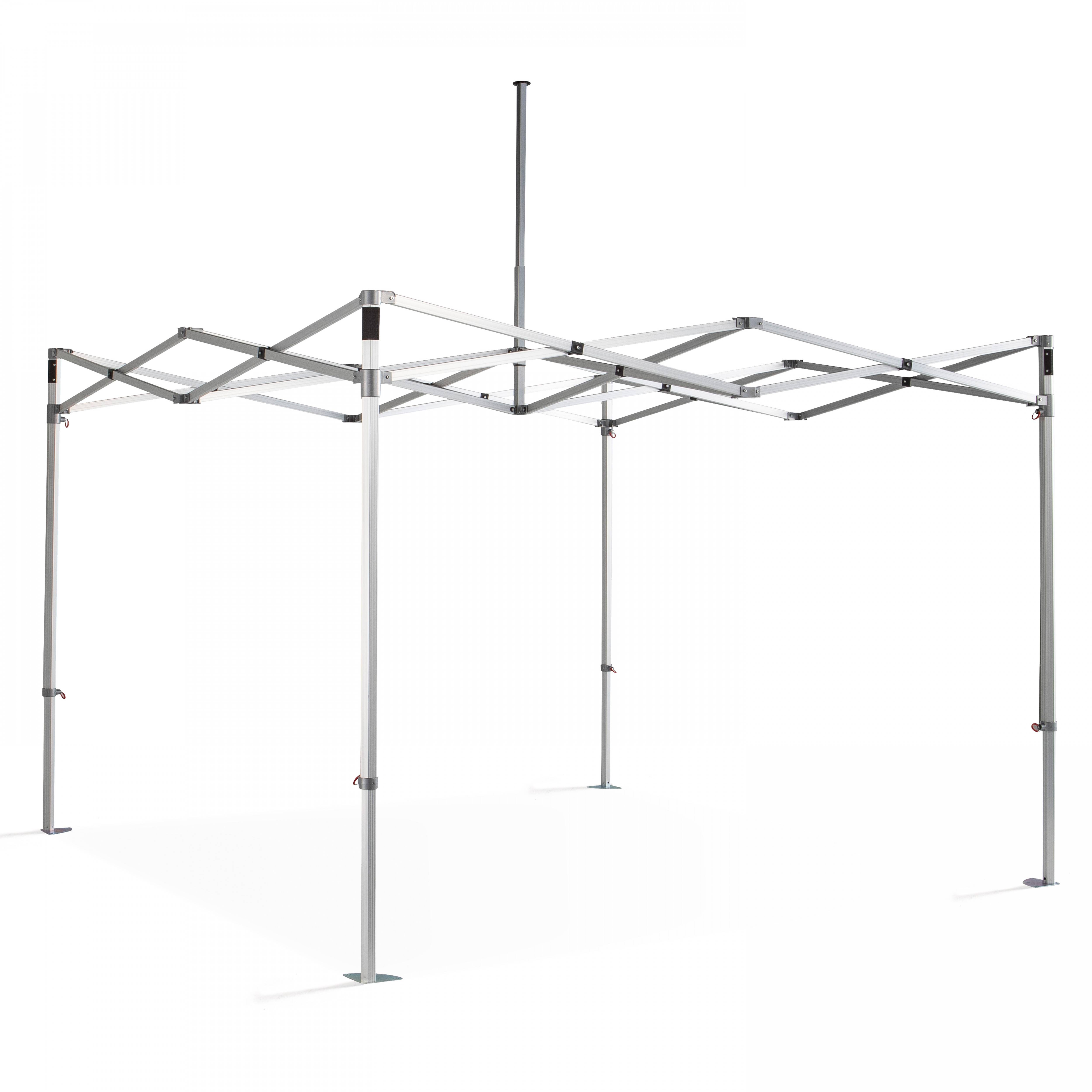 Oviala - Structure de tente pliante 4x4m Pro 50mm PRO 50 - Oviala - Image 2