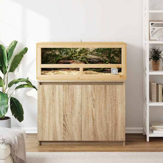 Vidaxl - Terrarium Marron 100 x 40 x 40 cm OSB vidaXL 876725 - Image 5