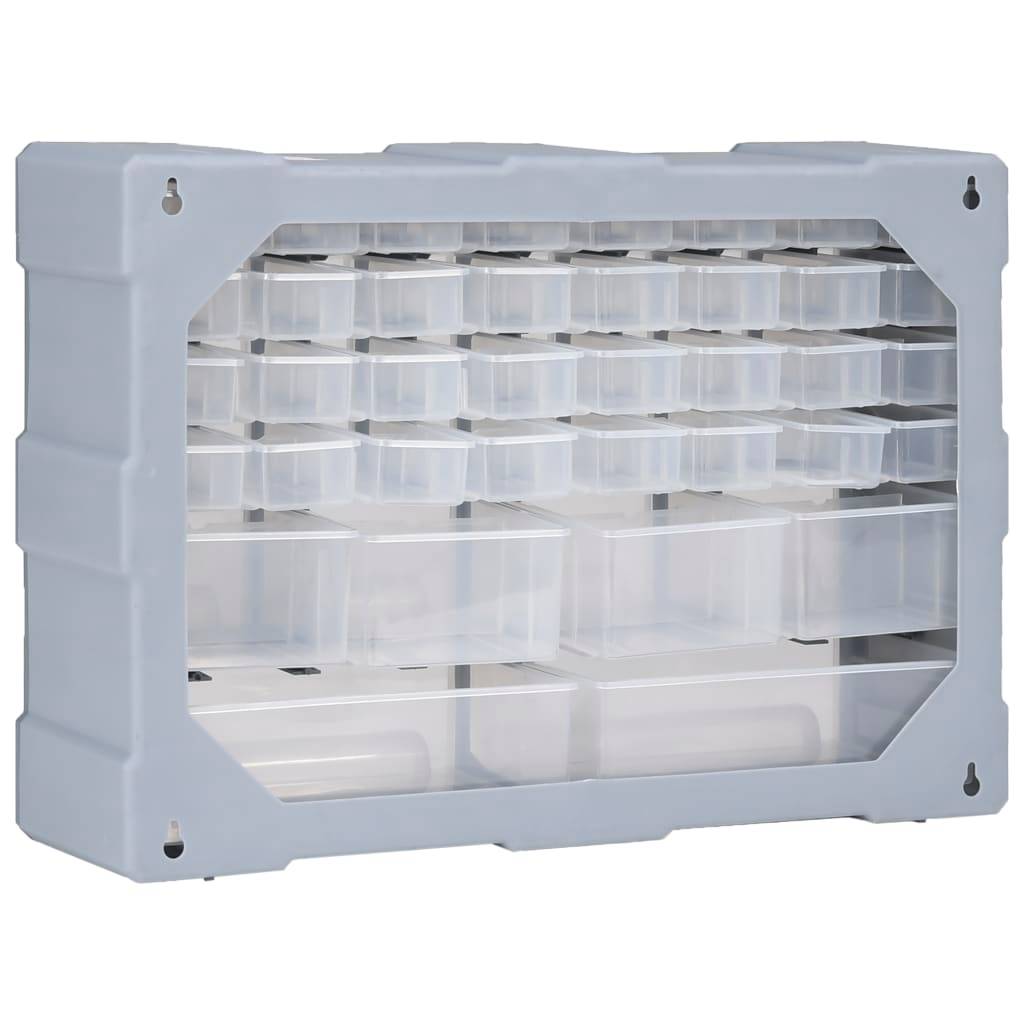 Helloshop26 - Organisateur multi-tiroirs avec 40 tiroirs boîte à coudre armoire de rangement boîte à outils unité d'organisation - Image 4