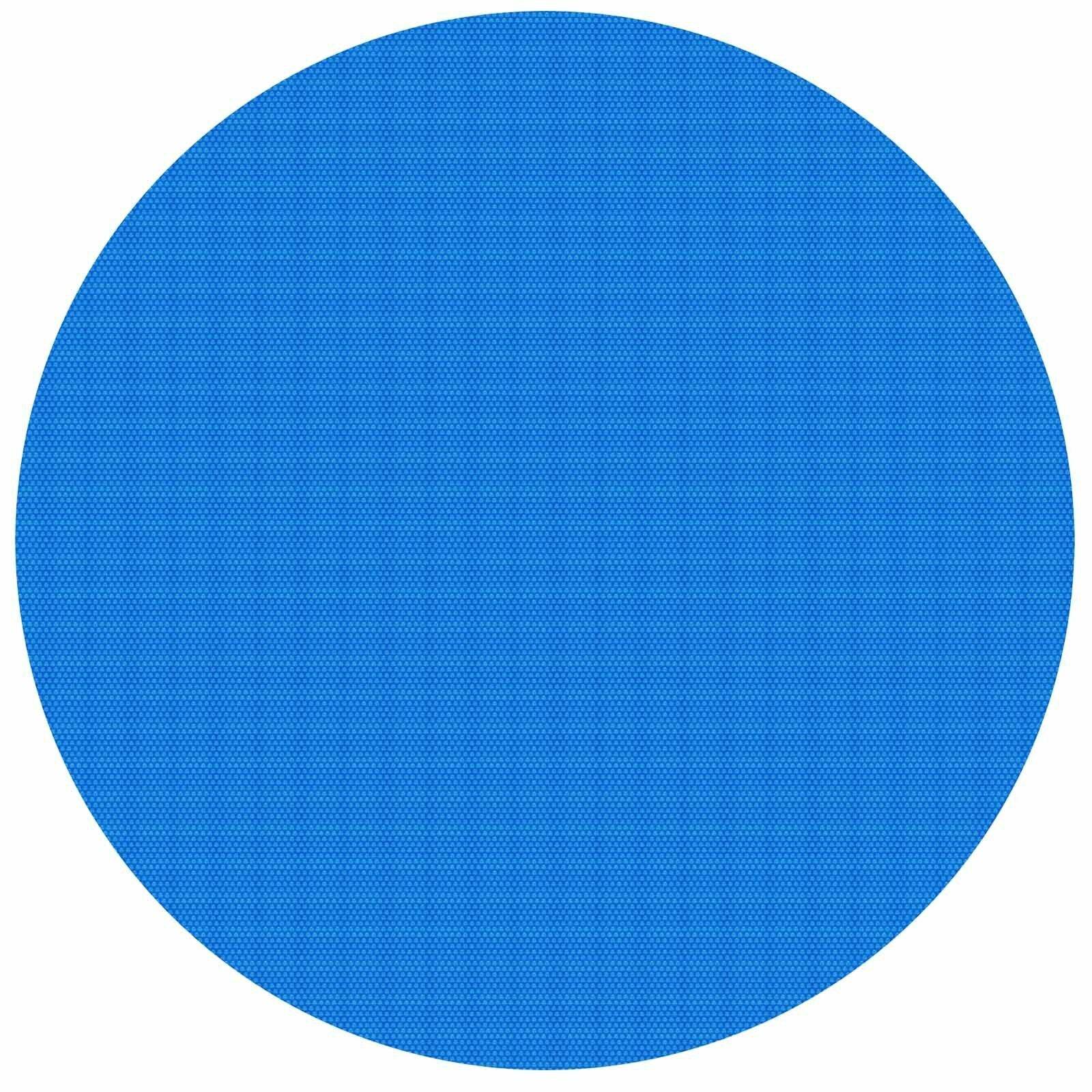 Piscine film solaire ronde couverture de piscine bleu diamètre 5 m de chauffage solaire PE - Image 1