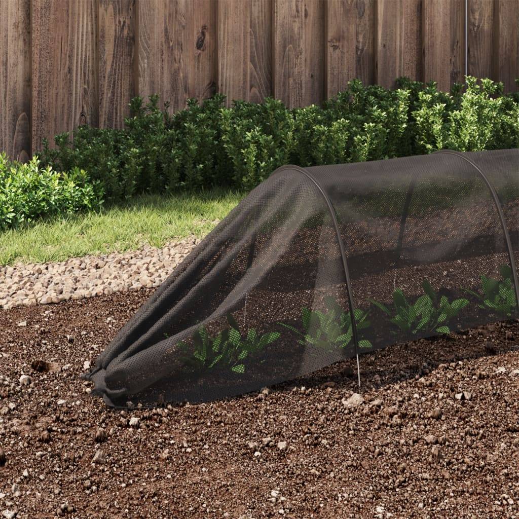 Vidaxl - Tunnels en filet 2 pcs noir acier et polyéthylène vidaXL 3281496 - Image 1