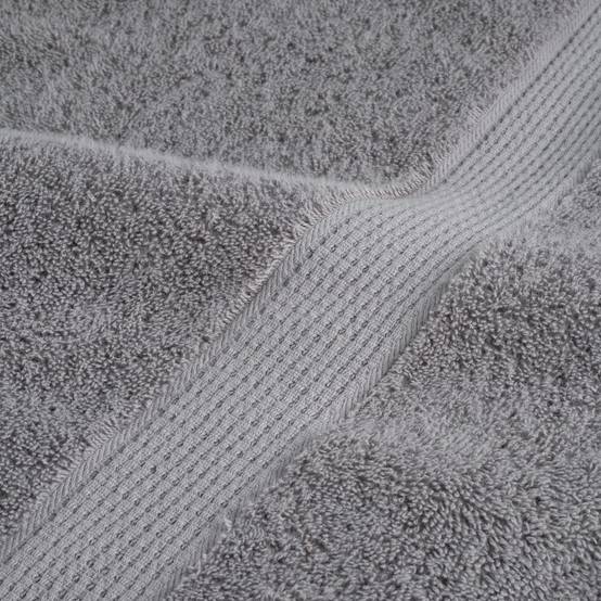 Ensemble de serviettes de qualité supérieure SOLUND 6 pcs gris Maison Chic - Image 6