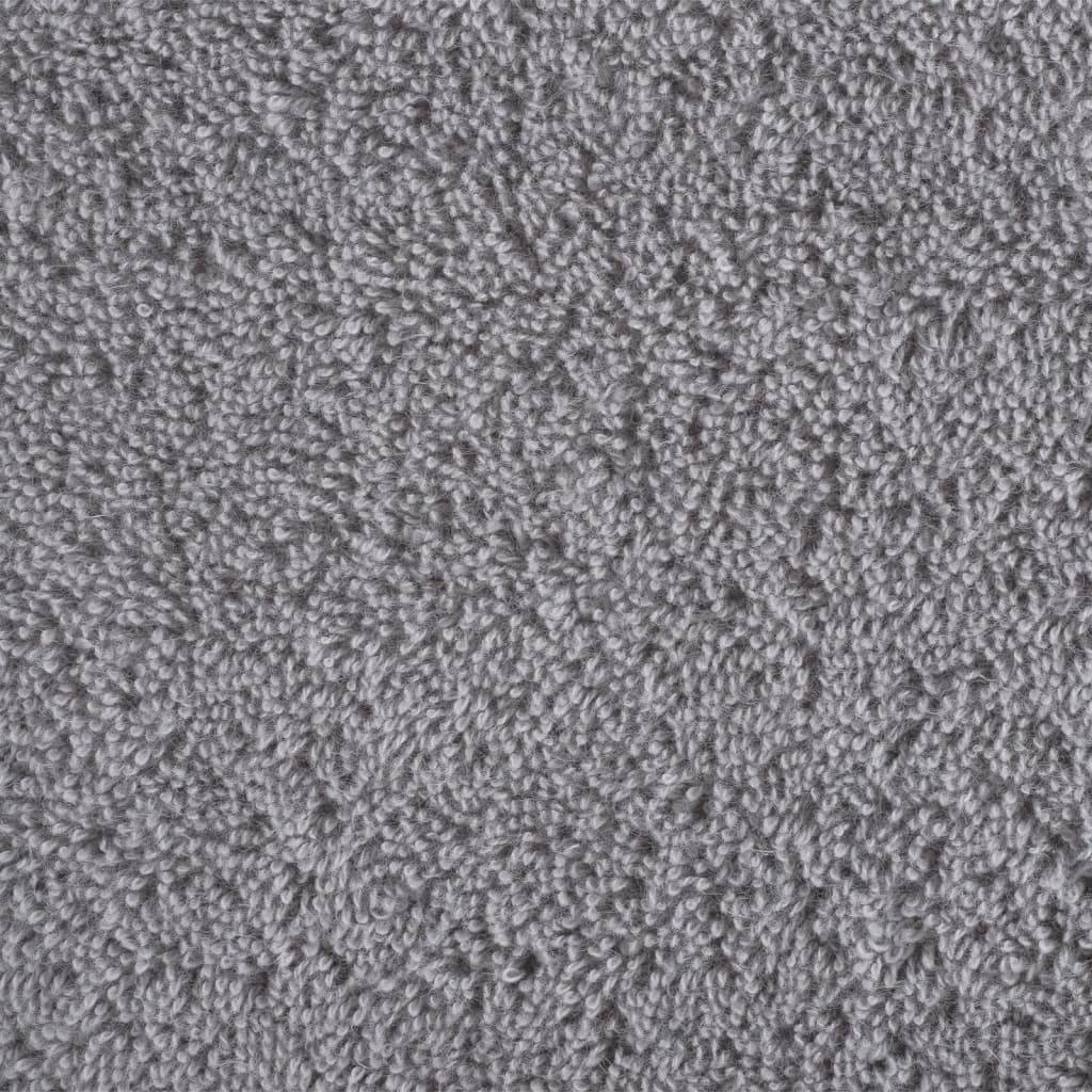 Ensemble de serviettes de qualité supérieure SOLUND 6 pcs gris Maison Chic - Image 7