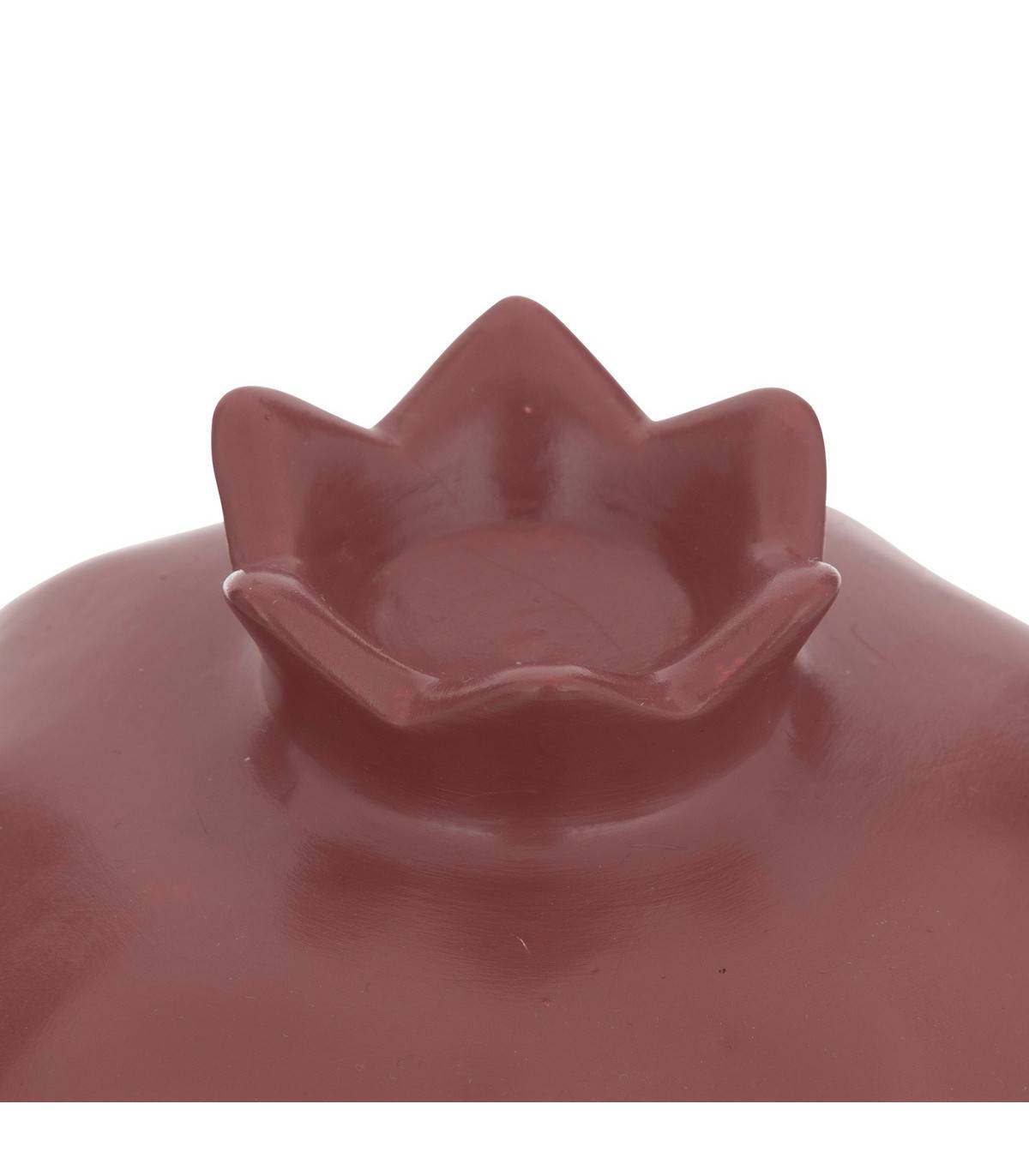 Grenade décorative en céramique Rose Foncé D 13 x H 13 cm - Image 2