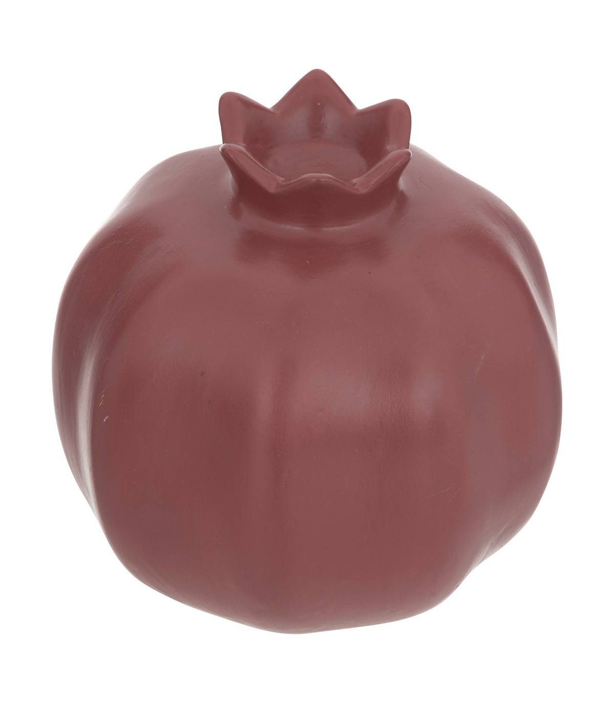 Grenade décorative en céramique Rose Foncé D 13 x H 13 cm - Image 1