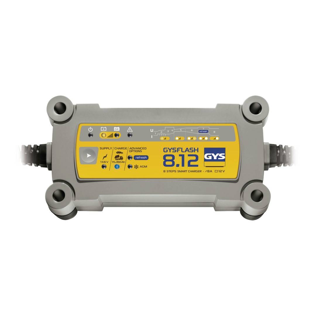 Chargeur de batterie GYSFLASH 8.12 | 029385 - Gys