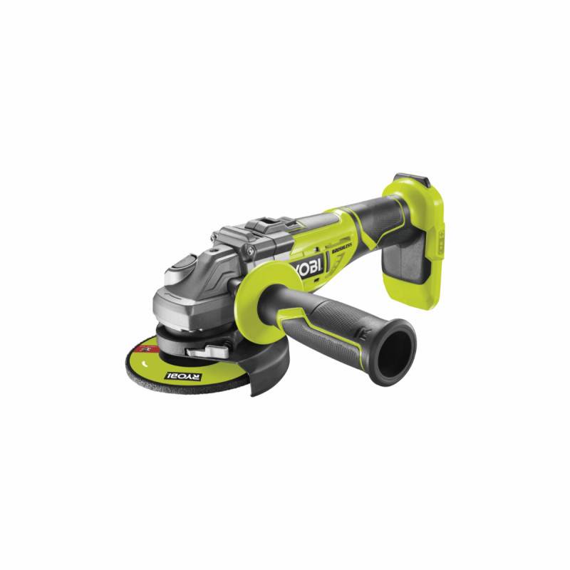 Ryobi - Pack RYOBI meuleuse d'angle brushless 18V One+ - 1 batterie 18V 4.0Ah - 1 chargeur rapide - Kit 6 disques 125 mm - Image 3