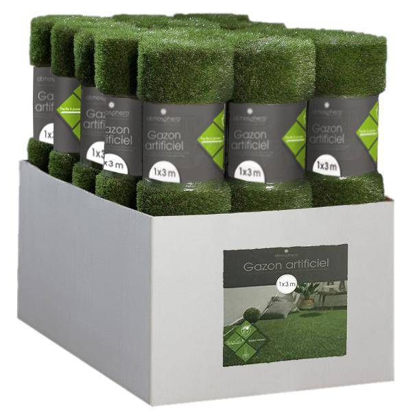 Atmosphera - Gazon artificiel en rouleau box 300x100 - Atmosphera Créateur d'intérieur - Image 2