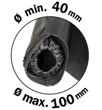 Ribimex - Sac pour Aspirateur/broyeur/Souffleur 50 litres - Image 2