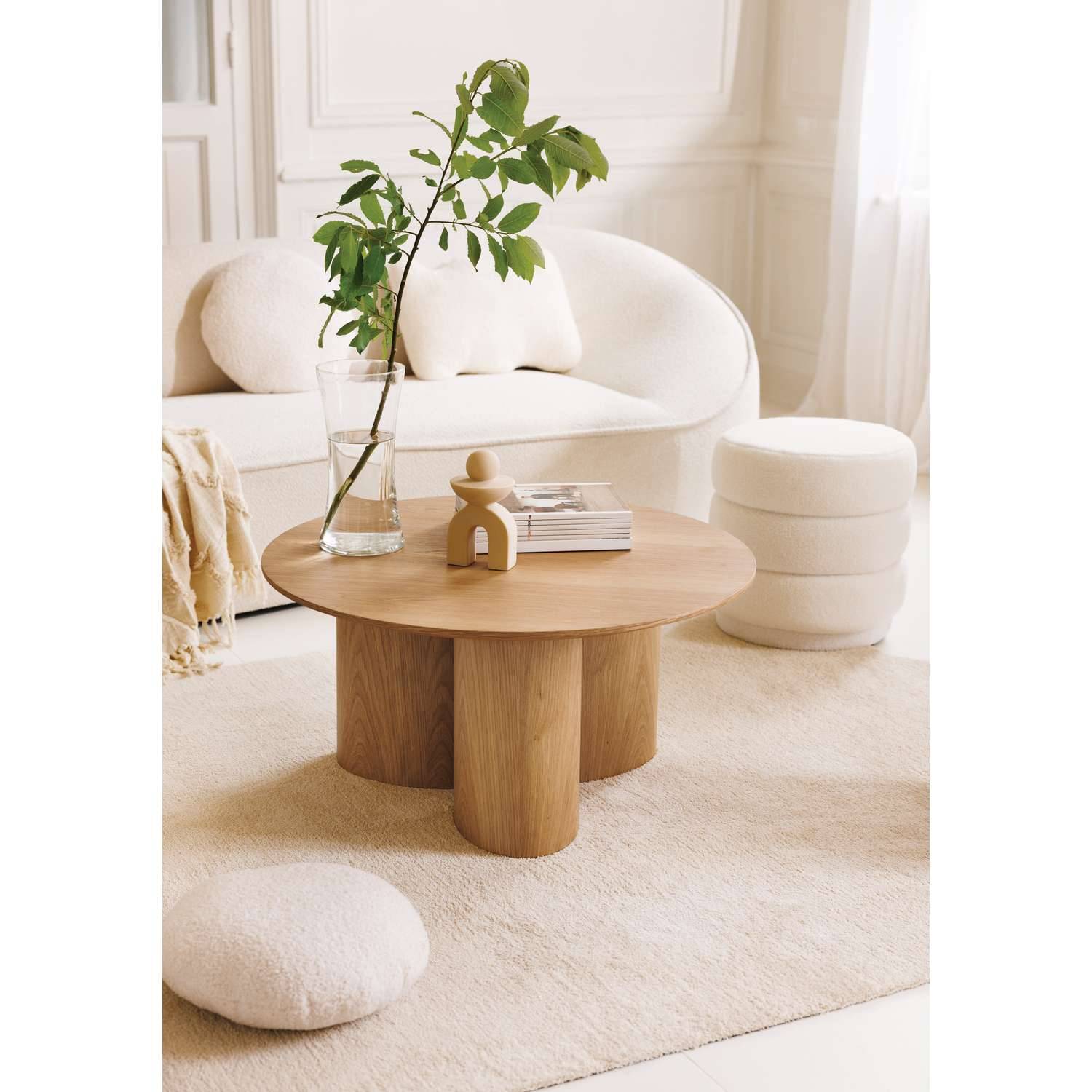 Table basse design en bois ALIONA - Marron - Atmosphera - Image 5