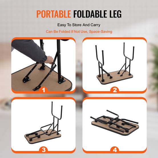 VEVOR Table toilettage chien pliable 807,7x459,7 mm, charge 99,8 kg, 1 potence. Pour petits/moyens chiens. - Image 5