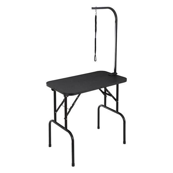 VEVOR Table toilettage chien pliable 807,7x459,7 mm, charge 99,8 kg, 1 potence. Pour petits/moyens chiens. - Image 1