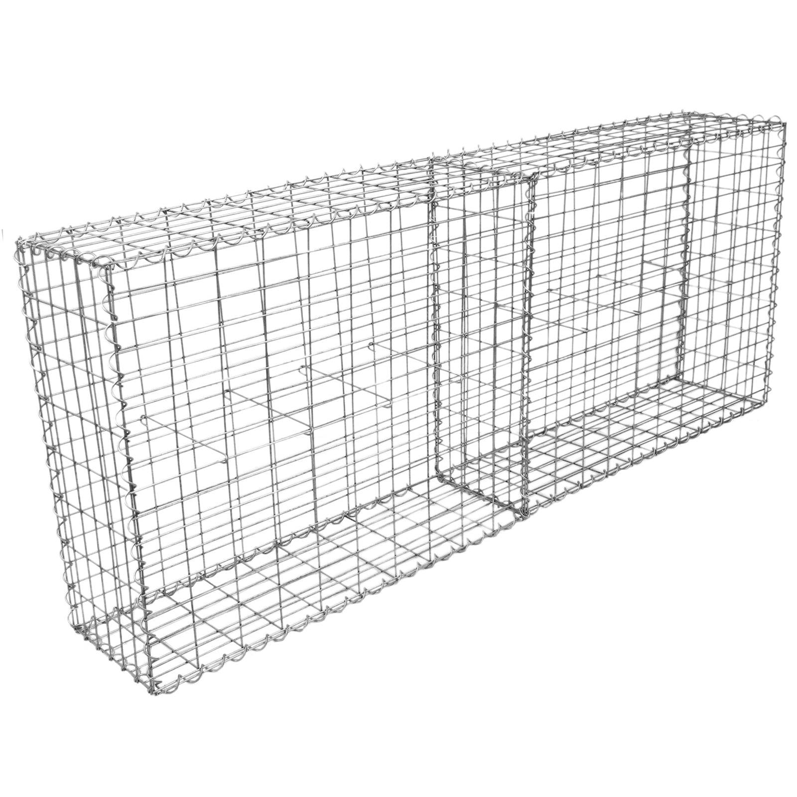 Monstershop - MonsterShop Lot de 2 Paniers de Gabions 100 x 95 x 30cm - Image 1