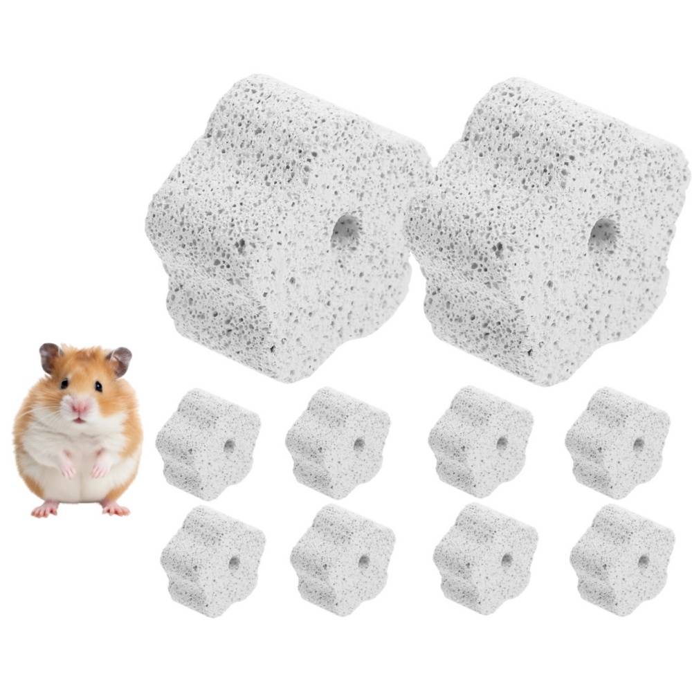 DtopbuyAge - Pierre molaire jouet en pumice pour hamsters et petits animaux DtopbuyAge - Image 1