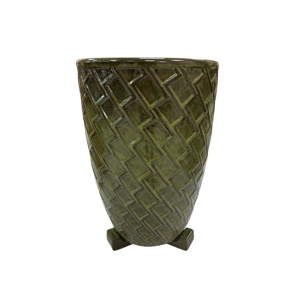 Pied de pot 6cm vert profond - Image 3